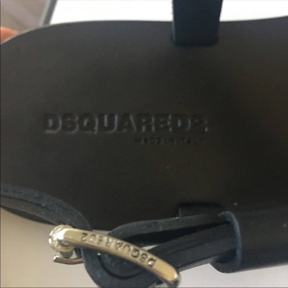 DSQAURED JESUS ON THE BEACH SANDALS - Picture 6 of 7